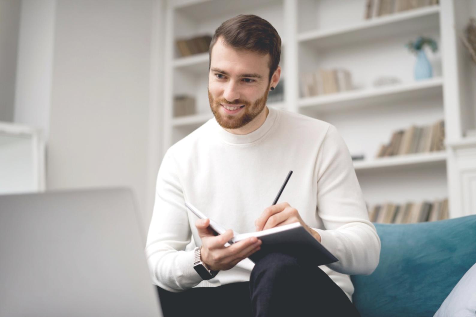 Financial planning workspace with budget documents and calculator